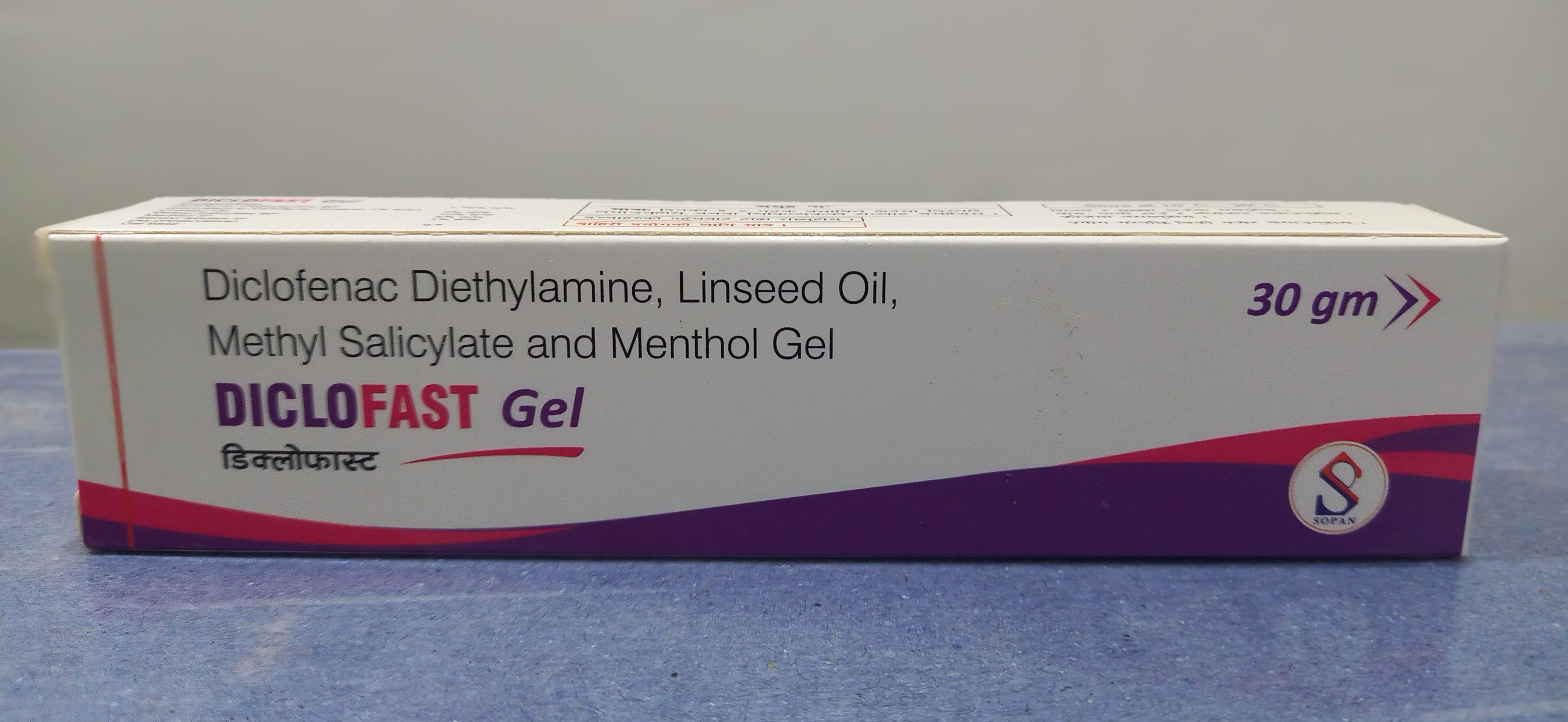 DICLOFAST GEL 30GM
